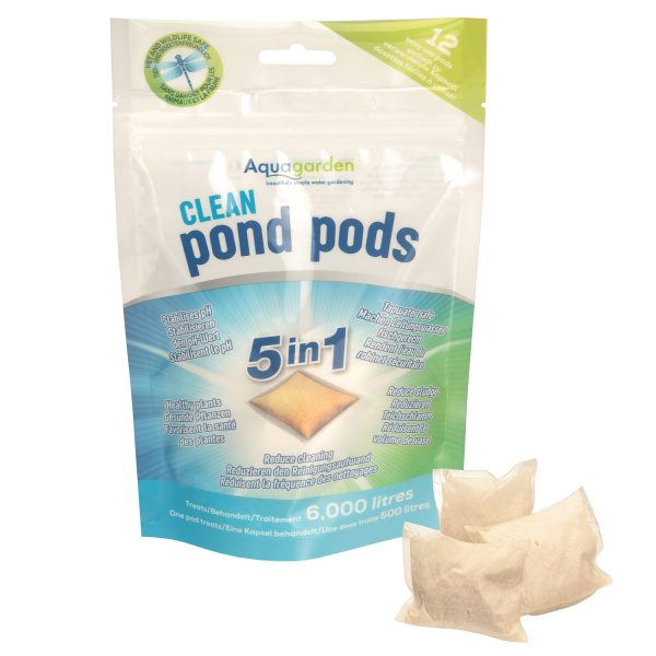 Aqg Clean Pond Pods 12 Pack